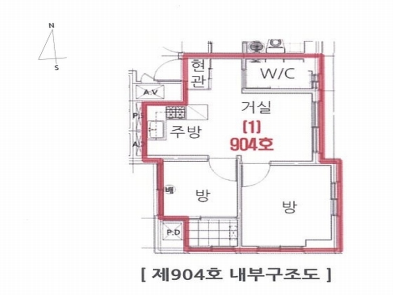 2024타경142757 서울특별시 금천구 독산로 345, 더뷰 9층 904호 오피스텔 경매 이미지