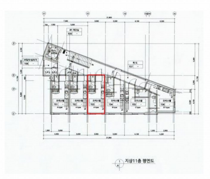 2025타경9861 서울특별시 금천구 금하로5길 7, 지엠씨타워 11층 1103호 오피스텔[계약9평형] 경매 이미지