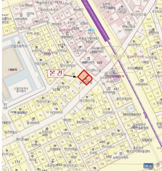 2025타경10601 서울특별시 강서구 강서로29길 14, 남성아트빌 4층 404호 다세대(빌라)[공급8평형] 경매 이미지