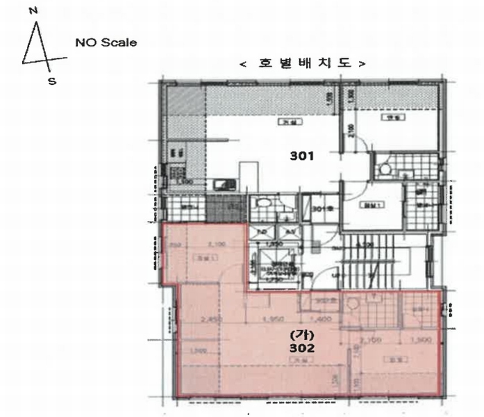 2025타경11026 서울특별시 강서구 화곡로53길 31, 더테라스 3층 302호 다세대(빌라)[공급13평형] 경매 이미지