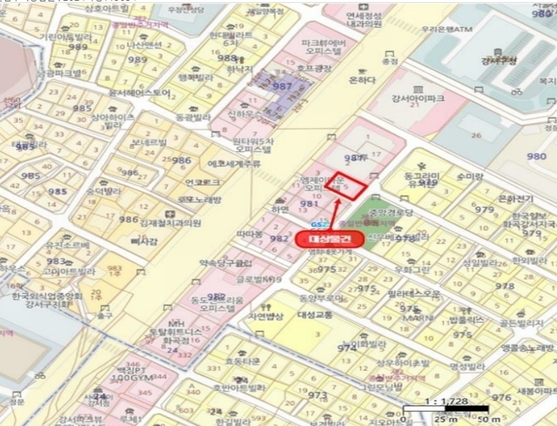 2024타경119054 서울특별시 강서구 화곡로 286-5, 넥시티 2층 202호 오피스텔[계약13평형] 경매 이미지