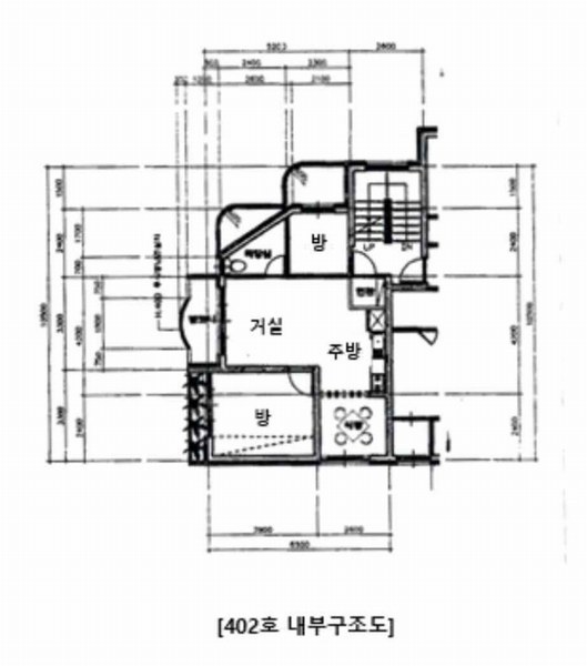 2025타경10055 서울특별시 강서구 등촌로55길 33, 현대빌라 4층 402호 다세대(빌라)[공급18평형] 경매 이미지