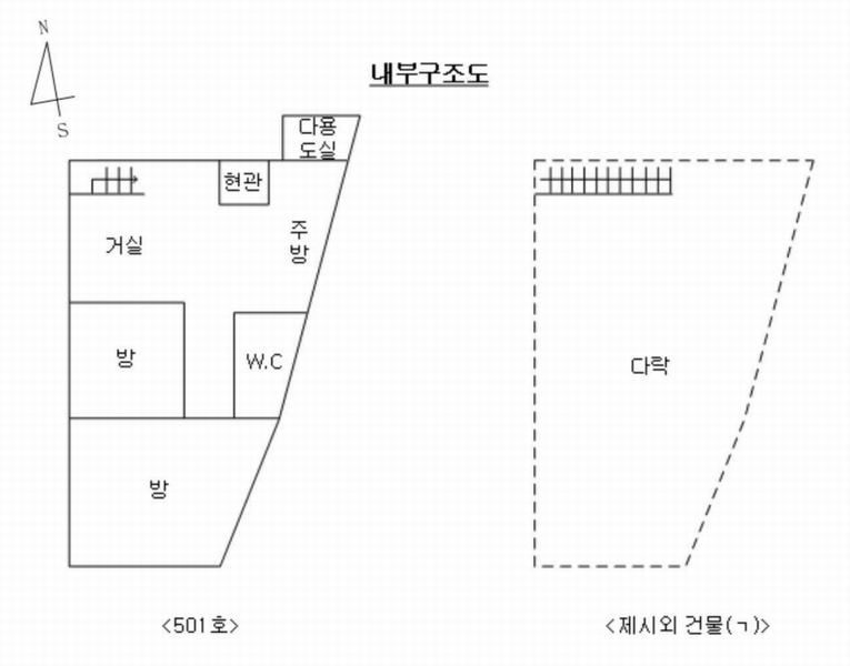 2024타경2395 서울특별시 노원구 동일로239나길 36, 티파니 5층 501호 다세대(빌라) 경매 이미지