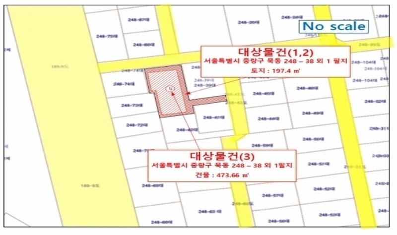2024타경5141 서울특별시 중랑구 묵동 248-38 다가구(원룸등) 경매 이미지