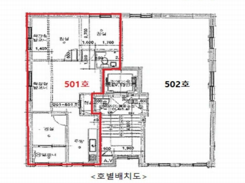 2024타경108064 서울특별시 도봉구 덕릉로61길 28-13, 대원쉐르빌13차 5층 501호 다세대(빌라) 경매 이미지