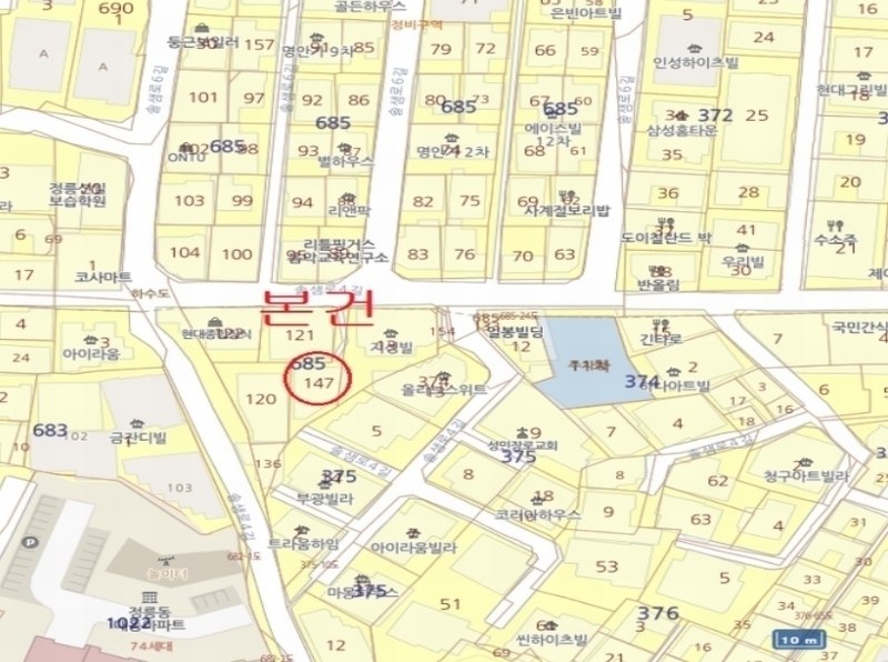 2024타경117419 서울특별시 성북구 솔샘로4길 26-4, 무화과동(102) 4층 401호 다세대(빌라) 경매 이미지