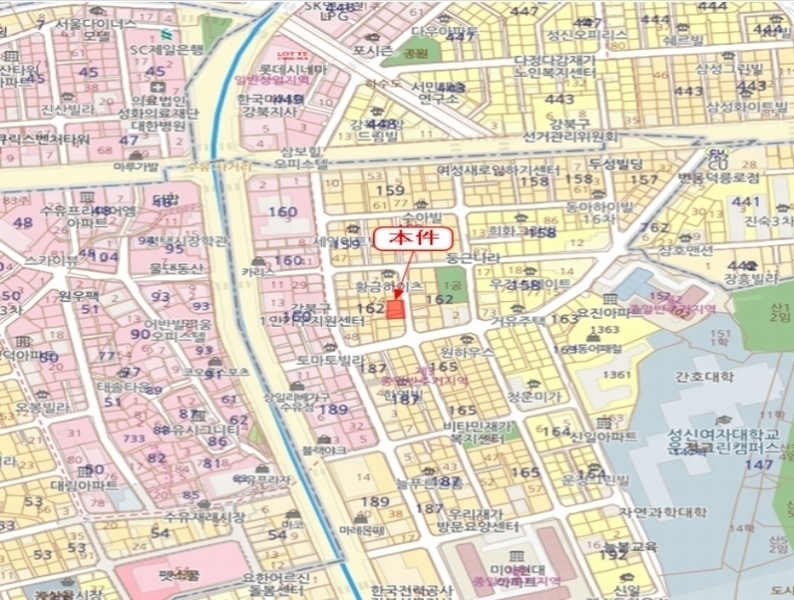 2024타경118917 서울특별시 강북구 도봉로76길 19-5, 한신빌라트 4층 402호 다세대(빌라)[공급21평형] 경매 이미지