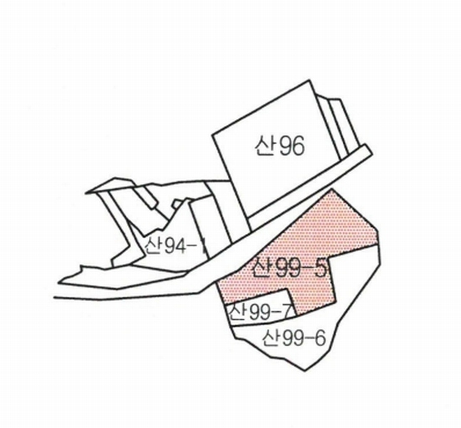 2025타경327 경상북도 경주시 외동읍 모화리 산99-5 임야 경매 이미지