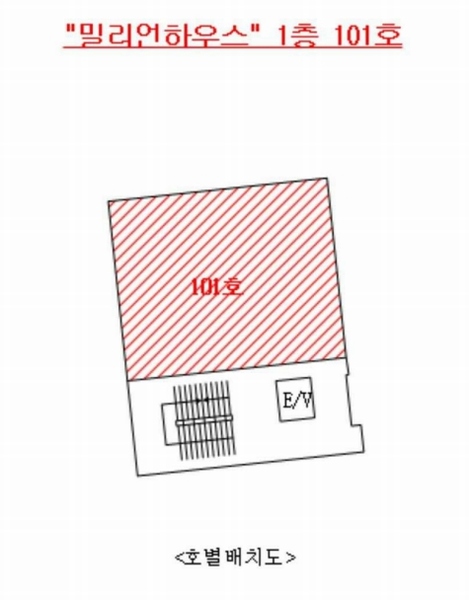 2025타경1313 서울특별시 중랑구 동일로143길 70-12, 밀리언하우스 1층 101호 근린상가 경매 이미지