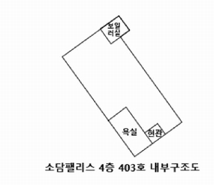 2025타경11865 울산광역시 중구 화합로 379, 소담팰리스 4층 403호 오피스텔[계약20평형] 경매 이미지