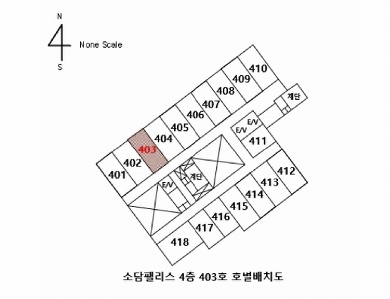 2025타경11865 울산광역시 중구 화합로 379, 소담팰리스 4층 403호 오피스텔[계약20평형] 경매 이미지