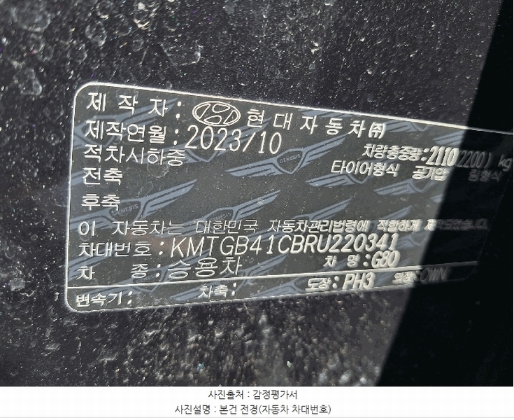 2025타경12155 울산광역시 울주군 언양읍 반천리 534 G80 경매 이미지