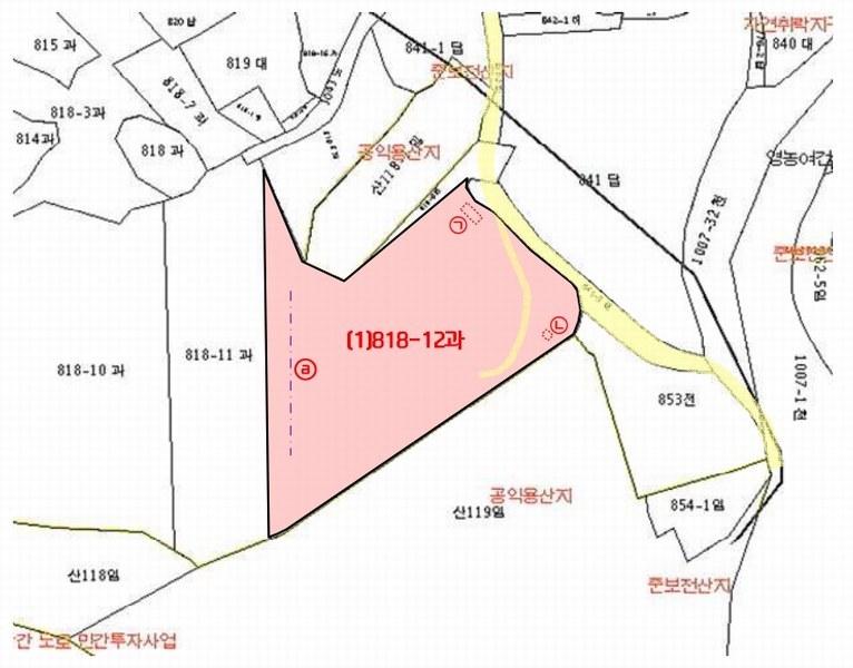 2025타경12258 경상남도 김해시 관동동 818-12 과수원 경매 이미지