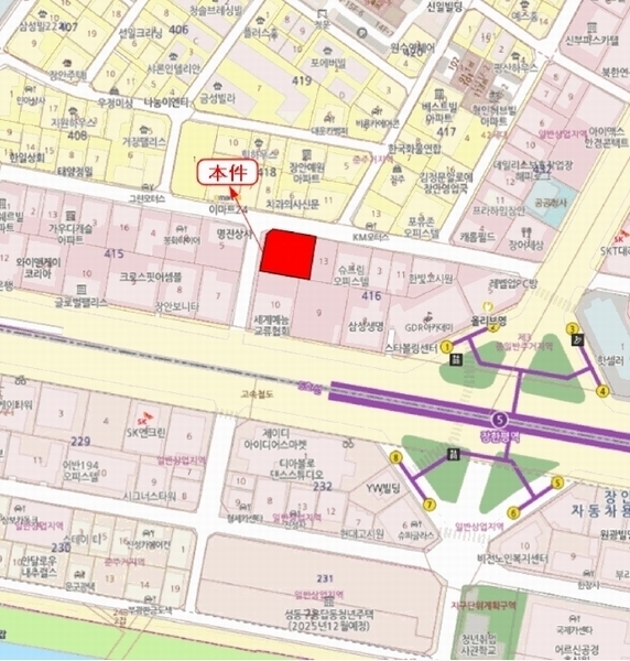 2025타경12331 서울특별시 동대문구 한천로2길 84서울특별시 동대문구 한천○○○○, 에스아이팰리스장안센텀 17층 1703호에스아이○○ 아파트 경매 이미지