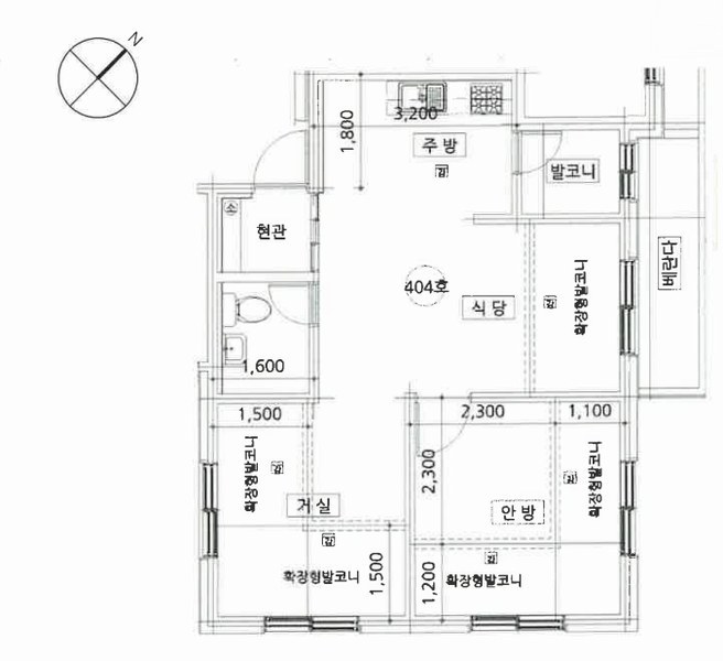 2025타경12567 서울특별시 강북구 인수봉로61길 22-11, 예움하우스 4층 404호 다세대(빌라)[공급12평형] 경매 이미지