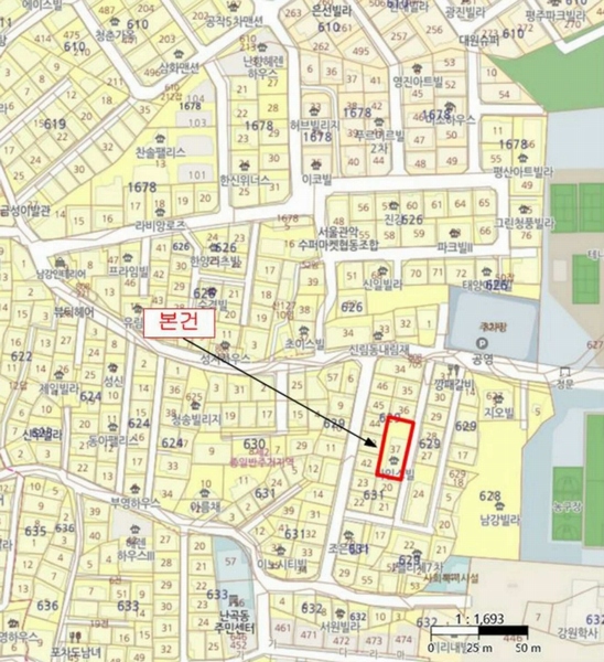 2024타경123378 서울특별시 관악구 난곡로34길 68-8, 라임스빌 2층 203호 다세대(빌라)[공급10평형] 경매 이미지
