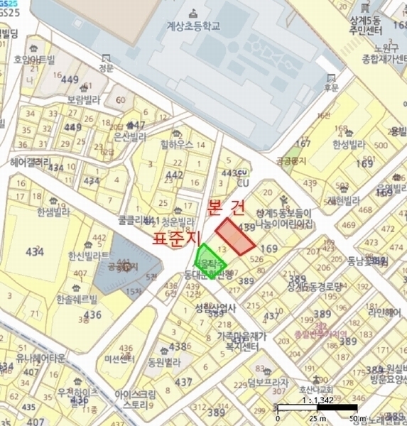 2025타경12655 서울특별시 노원구 상계동 439-14 주택 경매 이미지