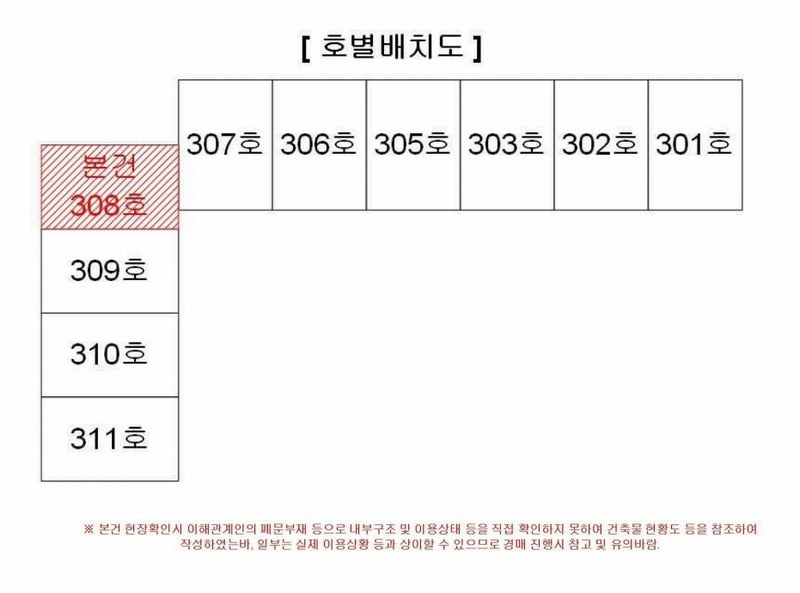 2025타경13085 서울특별시 도봉구 해등로 307, 우성2차아파트 102동 3층 308호 아파트[공급31평형] 경매 이미지