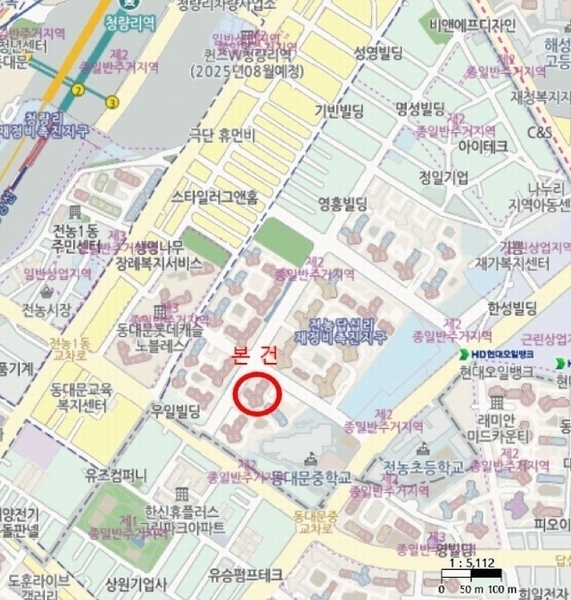 2025타경13248 서울특별시 동대문구 사가정로 65, 래미안크레시티 202동 11층 1104호 아파트[공급34평형] 경매 이미지