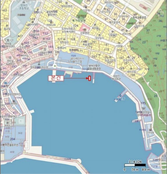 2025타경1475 울산광역시 동구 동진5길 71, 방어진항 선박 경매 이미지