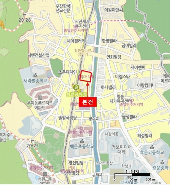 2025타경13375 서울특별시 도봉구 삼양로 602, 에드가쌍문 1층 116호외1개호 근린상가 경매 이미지