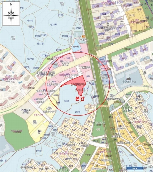 2025타경2126 서울특별시 강남구 자곡로 204-5, 강남지웰홈스 비동 2층 220호 오피스텔[계약12평형] 경매 이미지