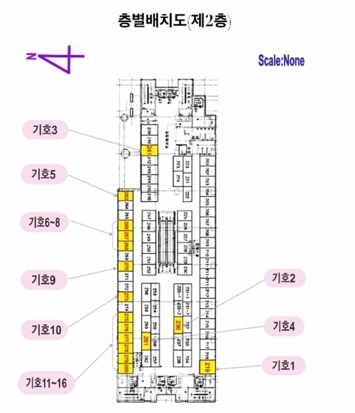 2022타경2216 서울특별시 동대문구 왕산로 128, 동의보감타워 2층 261호 근린상가 경매 이미지