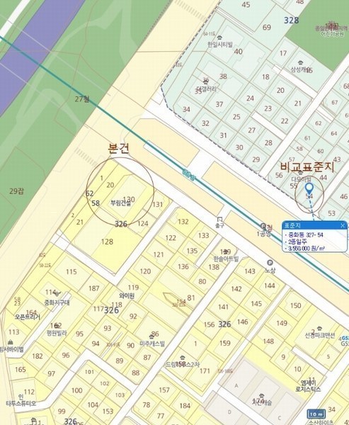 2024타경2340 서울특별시 중랑구 중화동 58-20 근린시설 경매 이미지