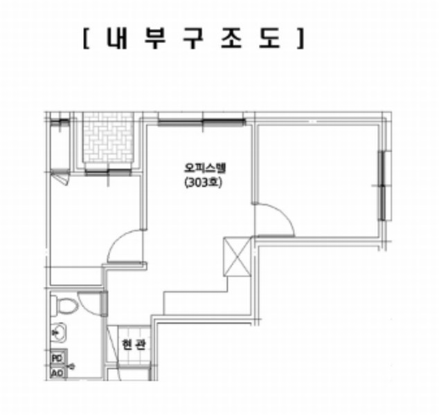 2024타경4117 서울특별시 도봉구 마들로 696, 다이아포레 3층 303호 오피스텔[계약13평형] 경매 이미지