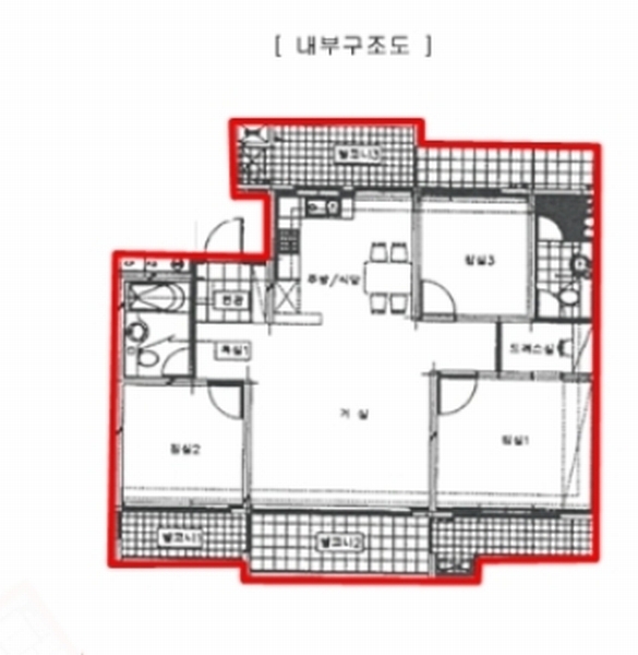 2024타경4896 서울특별시 성북구 정릉로52길 46, 성일우리미아파트 4층 407호 아파트[공급33평형] 경매 이미지