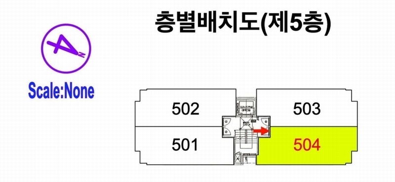 2024타경102929 서울특별시 중랑구 동일로118길 36, 해피리움 5층 504호 다세대(빌라) 경매 이미지