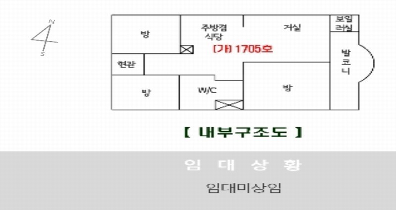 2024타경104949 서울특별시 도봉구 해등로25길 36, 한양아파트 52동 17층 1705호 아파트[공급26평형] 경매 이미지