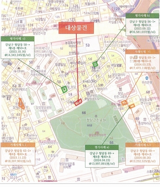 2025타경100488 서울특별시 강남구 삼성로140길 39서울특별시 강남구 삼성로1○○○○, 청담 가동 2층 201호청담 가○○ 다세대(빌라)[공급29평형] 경매 이미지