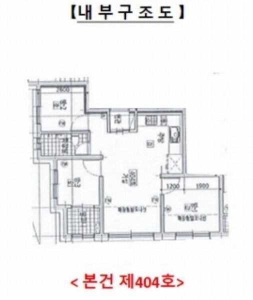 2024타경122480 서울특별시 성북구 화랑로22가길 37-17, 혜성스테이Ⅱ 4층 404호 다세대(빌라)[공급15평형] 경매 이미지