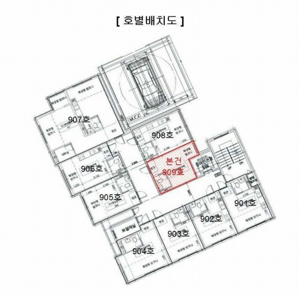 2024타경122886 서울특별시 중랑구 망우로 275, 로젠하임 9층 909호 다세대(빌라)[공급5평형] 경매 이미지
