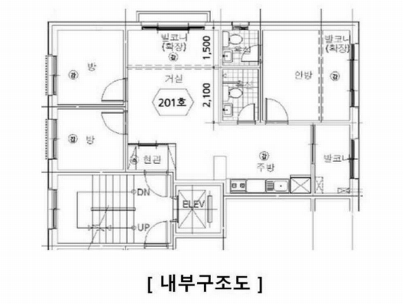 2024타경123858 서울특별시 강북구 인수봉로57길 19, 설악빌라트 2층 201호 다세대(빌라) 경매 이미지