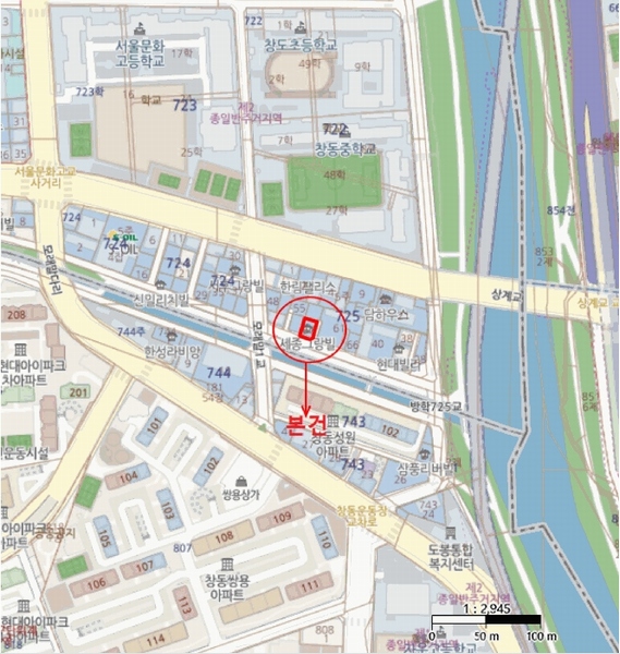 2025타경2224 서울특별시 도봉구 마들로18길 47, 세종그랑빌 6층 602호 다세대(빌라)[공급15평형] 경매 이미지