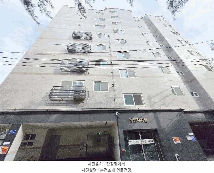 2025타경2309 서울특별시 성북구 정릉로26길 44-9서울특별시 성북구 정릉로26○○○○, 정안타워빌 7층 703호정안타워○○ 다세대(빌라)[공급22평형] 경매 이미지