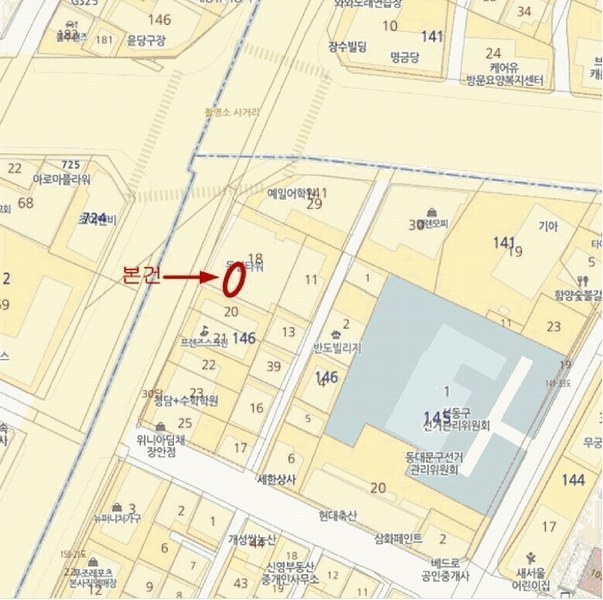 2025타경12140 서울특별시 동대문구 한천로 128, 동일타워 9층 904호 오피스텔 경매 이미지