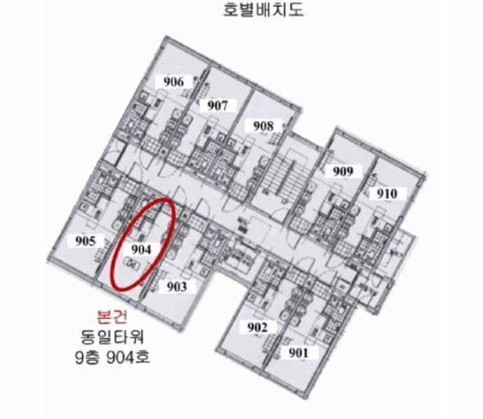 2025타경12140 서울특별시 동대문구 한천로 128, 동일타워 9층 904호 오피스텔 경매 이미지