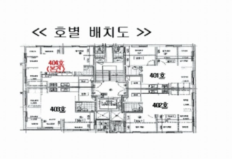 2025타경12477 서울특별시 중랑구 중랑천로17길 14, 더에이치중화3차 101동 4층 404호 다세대(빌라)[공급9평형] 경매 이미지