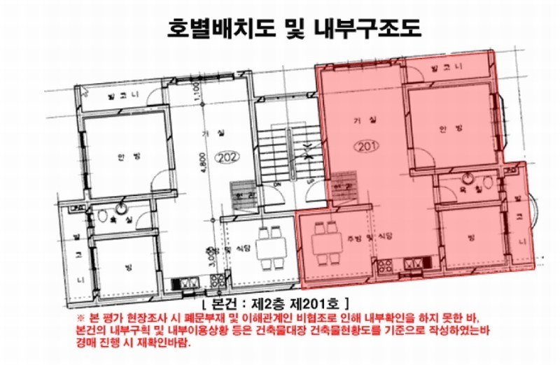 2025타경12493 서울특별시 강북구 오현로9길 25서울특별시 강북구 오현○○○○, 우성그린맨션 2층 201호우성그린○○ 다세대(빌라)[공급23평형] 경매 이미지