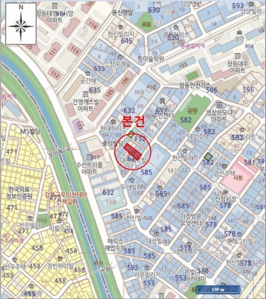 2025타경12553 서울특별시 도봉구 덕릉로59차길 34, 대원쉐르빌11차 2층 202호 오피스텔 경매 이미지