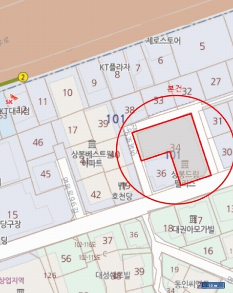 2025타경12666 서울특별시 중랑구 면목로96길 17, 상봉드림팰리스 5층 501호 오피스텔[계약8평형] 경매 이미지