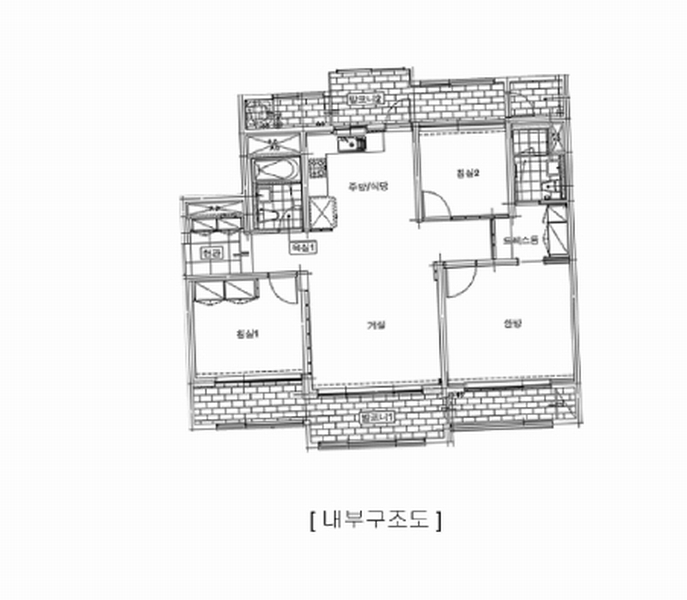 2025타경12697 서울특별시 중랑구 용마산로 669, 데시앙 108동 3층 303호 아파트[공급32평형] 경매 이미지