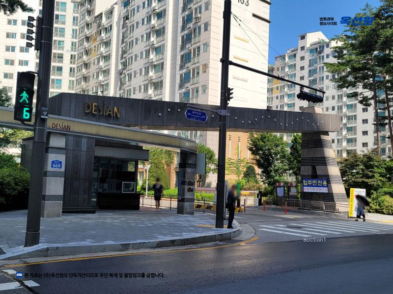 2025타경12697 서울특별시 중랑구 용마산로 669, 데시앙 108동 3층 303호 아파트[공급32평형] 경매 이미지
