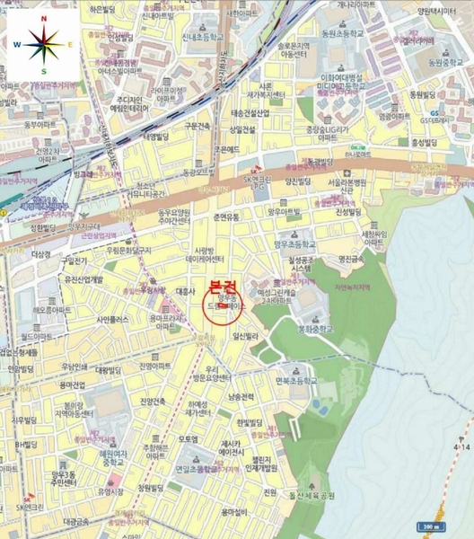 2025타경12810 서울특별시 중랑구 망우동 403-21 다가구(원룸등) 경매 이미지