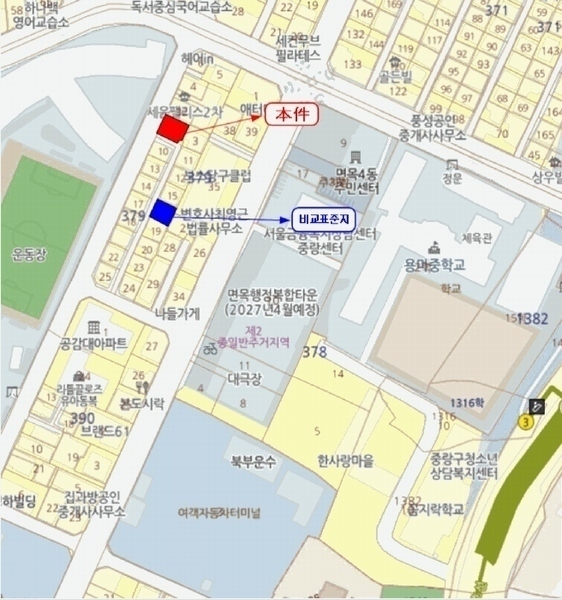 2025타경12881 서울특별시 중랑구 면목동 379-8 주택 경매 이미지