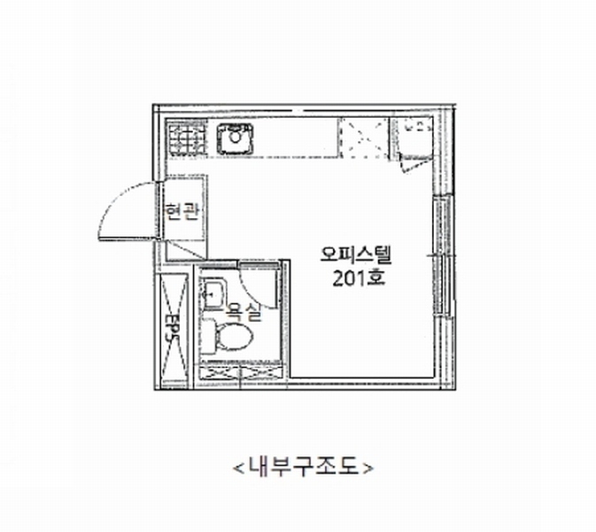 2025타경12917 서울특별시 성북구 종암로32길 12(하월곡동), 갤럭시하월곡 에이동 2층 201호 오피스텔 경매 이미지