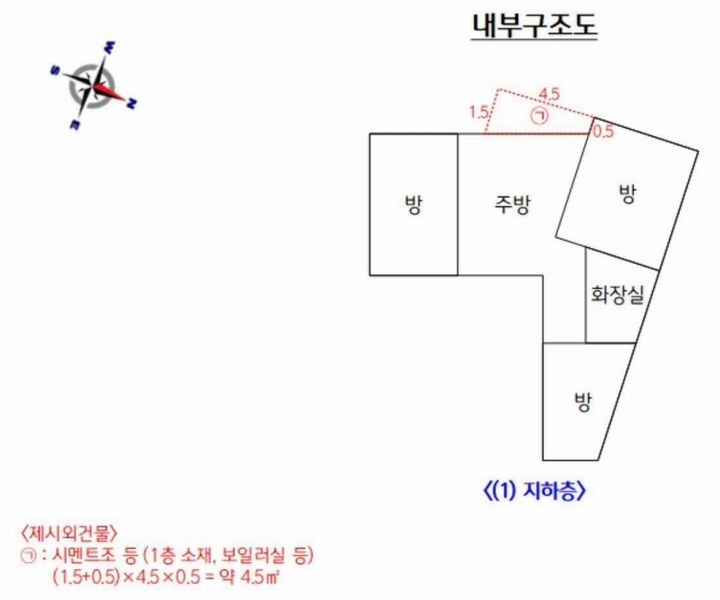2023타경113243 서울특별시 성북구 보국문로38길 3, 도고빌라 지하층 다세대(빌라) 경매 이미지